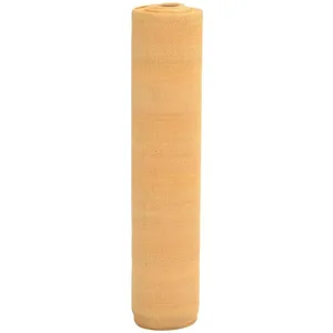 vidaXL Filet brise-vue sable 1,2x25 m PEHD 75 g/m² pas cher