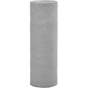 vidaXL Filet brise-vue gris clair 1,5x10 m PEHD 150 g/m² pas cher