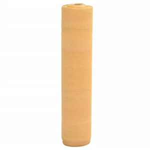 vidaXL Filet brise-vue sable 1x10 m PEHD 195 g/m² pas cher