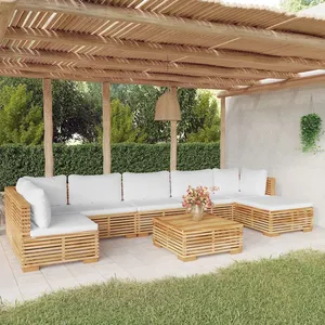 vidaXL Salon de jardin 5 pcs avec coussins noir résine tressée pas cher