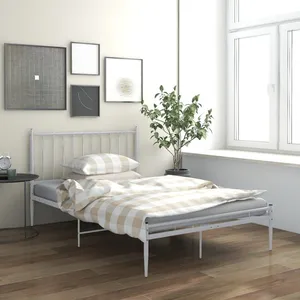 vidaXL Salon de jardin 8 pcs avec coussins gris résine tressée pas cher