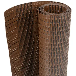 Comparateur de prix : vidaXL Paravent de balcon brun et noir 600x100 cm résine tressé