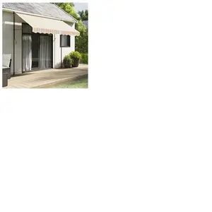 Comparateur de prix : vidaXL Tissu de remplacement de cantonnière d’auvent multicolore 3 m