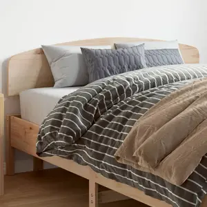 vidaXL Tête de lit 140 cm bois massif de pin pas cher