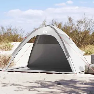Comparateur de prix : vidaXL Tente de plage gris imperméable