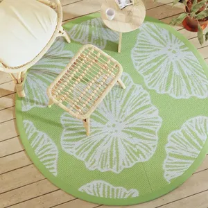 Comparateur de prix : vidaXL Tapis d'extérieur vert Ø160 cm PP