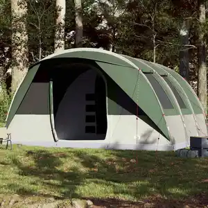 Comparateur de prix : vidaXL Tente de camping tunnel 7 personnes vert imperméable