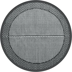 Comparateur de prix : vidaXL Tapis d'extérieur gris Ø120 cm PP
