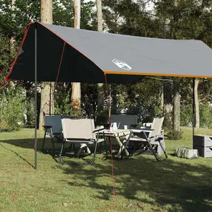 Comparateur de prix : vidaXL Vidaxl Bâche De Camping Orange 460x305x210 Cm Imperméable