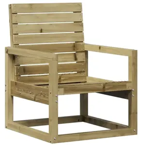Comparateur de prix : vidaXL Chaise de jardin 57,5x63x76 cm bois de pin imprégné