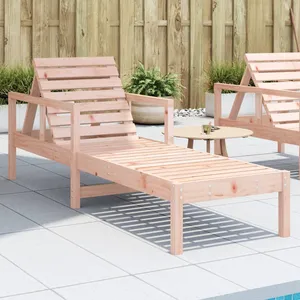 Comparateur de prix : vidaXL Chaise longue 199,5x62x55 cm bois massif de douglas