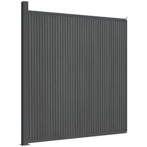 Comparateur de prix : vidaXL Panneau de clôture gris 173x186 cm WPC