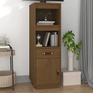 vidaXL Tables de chevet 2 pcs 40x33x46 cm Bois massif de récupération pas cher