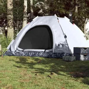 Comparateur de prix : vidaXL Tente de camping 5 personnes tissu occultant libération rapide