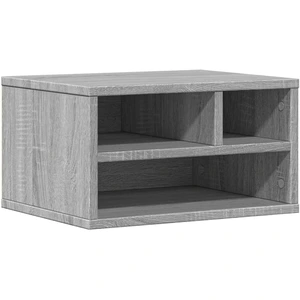 Comparateur de prix : vidaXL Support d'imprimante sonoma gris 40x32x22,5cm bois d'ingénierie