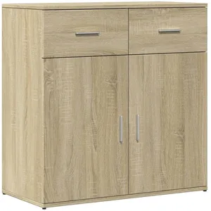 vidaXL Buffet chêne sonoma 79x38x80 cm bois d'ingénierie pas cher