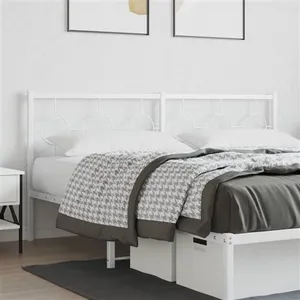 Comparateur de prix : vidaXL Tête de lit métal blanc 180 cm