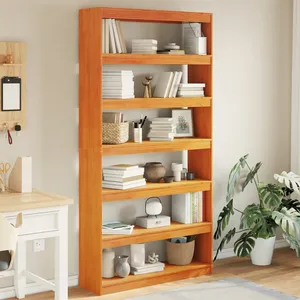 Comparateur de prix : vidaXL Bibliothèque/Séparateur de pièce 100x30x199,5 cm bois de pin