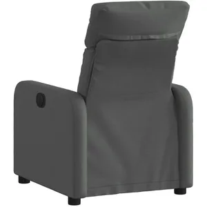 Comparateur de prix : vidaXL Fauteuil inclinable Gris foncé Tissu