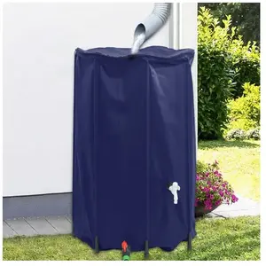 Comparateur de prix : vidaXL Réservoir d'eau avec robinet pliable 500 L PVC
