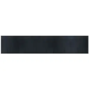 vidaXL Tapis rectangulaire gris 100x500 cm bambou pas cher