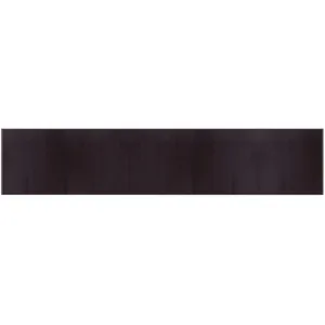 Comparateur de prix : vidaXL Tapis rectangulaire marron foncé 100x500 cm bambou