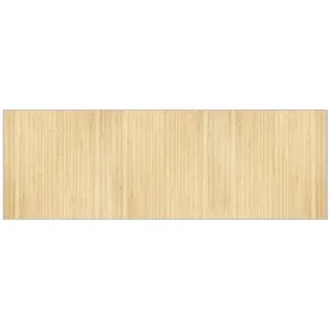Comparateur de prix : vidaXL Tapis rectangulaire naturel clair 100x300 cm bambou