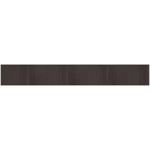 vidaXL Tapis rectangulaire marron foncé 70x500 cm bambou pas cher