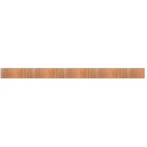 vidaXL Tapis rectangulaire naturel 70x1000 cm bambou pas cher