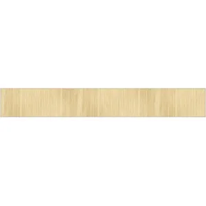 vidaXL Tapis rectangulaire naturel clair 70x500 cm bambou pas cher