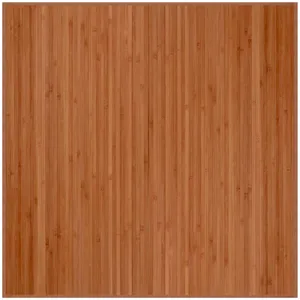 Comparateur de prix : Vidaxl - Tapis rectangulaire marron 100x100 cm bambou Brun