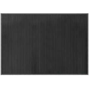 Comparateur de prix : vidaXL Tapis rectangulaire gris 70x100 cm bambou