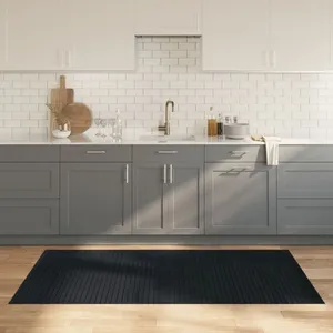 Comparateur de prix : vidaXL Tapis rectangulaire gris 100x200 cm bambou