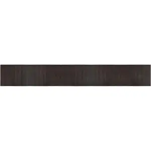vidaXL Tapis rectangulaire marron foncé 70x500 cm bambou pas cher