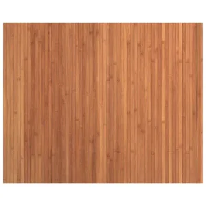 vidaXL Tapis rectangulaire marron 80x100 cm bambou pas cher