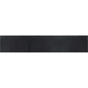 vidaXL Tapis rectangulaire noir 60x300 cm bambou pas cher