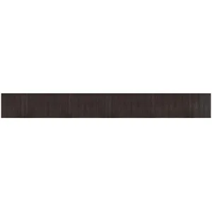 Comparateur de prix : vidaXL Tapis rectangulaire marron foncé 60x500 cm bambou