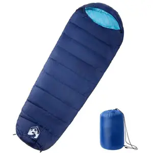vidaXL Sac de couchage momie pour adultes camping 3 saisons