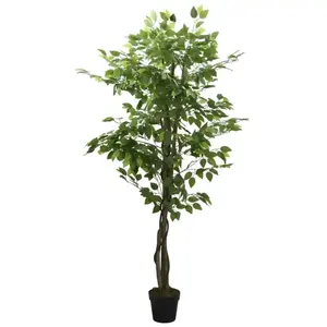 Comparateur de prix : vidaXL Ficus artificiel 378 feuilles 80 cm vert