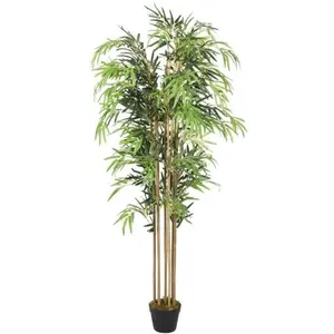 Comparateur de prix : vidaXL Bambou artificiel 1095 feuilles 150 cm vert