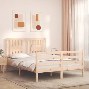 vidaXL Table de chevet chêne fumé 40x35x50 cm bois d’ingénierie pas cher