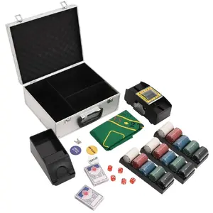 Comparateur de prix : vidaXL Jeu de jetons de poker 300 pcs 4 g