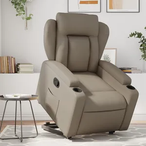 Comparateur de prix : vidaXL Vidaxl Fauteuil Inclinable Cappuccino Similicuir