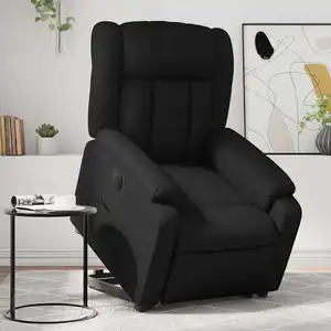 Comparateur de prix : vidaXL Fauteuil inclinable électrique noir similicuir