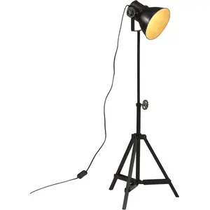 Comparateur de prix : vidaXL Lampadaire 25 W noir 35x35x65/95 cm E27