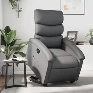 Comparateur de prix : vidaXL Fauteuil inclinable électrique gris similicuir