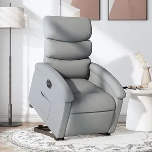 Comparateur de prix : vidaXL Fauteuil inclinable électrique gris clair tissu