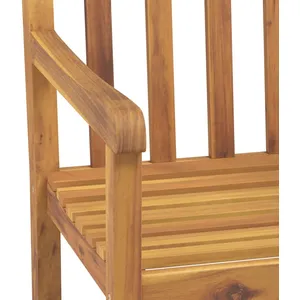 vidaXL Ensemble à manger de jardin 9 pcs bois d'acacia solide pas cher