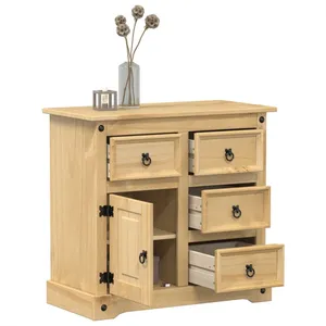 Comparateur de prix : vidaXL Buffet Corona 87x40x76 cm bois massif de pin