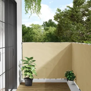 Comparateur de prix : vidaXL Écran d'intimité de jardin crème 400x120 cm PVC